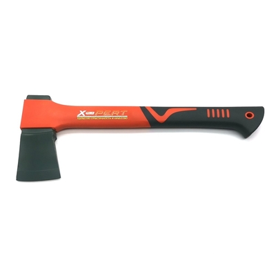 Cabeza de corte hacha de acero hacha de escape libre 15,4" larga cabeza de cuña de 800g con agarre hueco para acampar