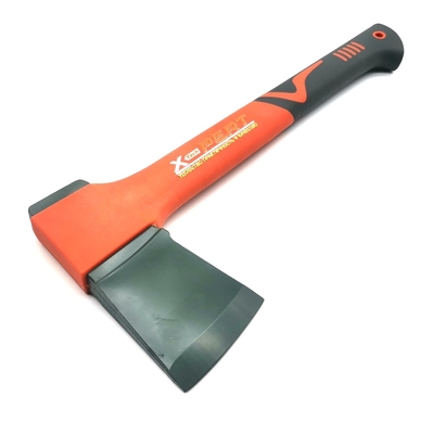Cabeza de corte hacha de acero hacha de escape libre 15,4" larga cabeza de cuña de 800g con agarre hueco para acampar