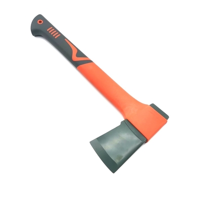 Cabeza de corte hacha de acero hacha de escape libre 15,4" larga cabeza de cuña de 800g con agarre hueco para acampar