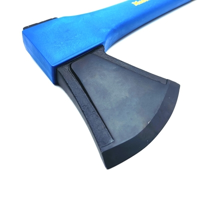 Cuchilla afilada Hacha de fibra de vidrio fuerte 18 &quot;Hacha de acero forjado mediano con diseño de maul de división y funda de colgador para trabajos al aire libre
