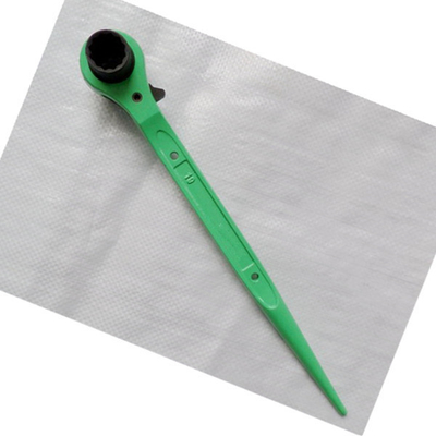 Herramientas para el apareamiento de andamios en polvo con enchufes dobles de 19 mm 21 mm de mango recto Podger Ratchet Spanner