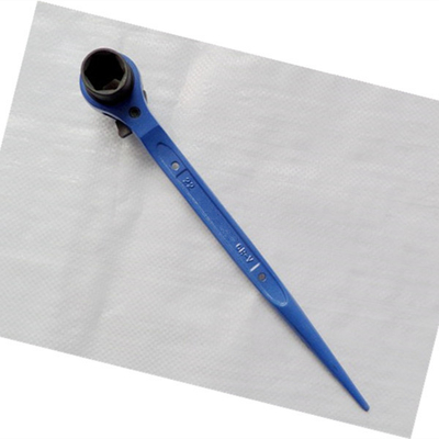 Herramientas para el apareamiento de andamios en polvo con enchufes dobles de 19 mm 21 mm de mango recto Podger Ratchet Spanner