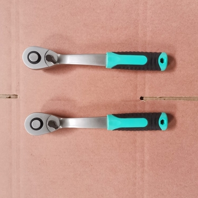Acero de cromo fuerte 1000Nm cabeza de pera llave de crujido de 90 dientes de liberación rápida llave de crujido de mango para Alemania