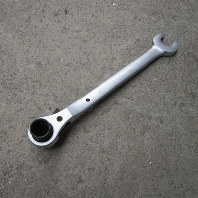 Clave de rodillo de acero plata de tres tamaños en uno 19mm 22mm 3/4" 7/8" llave de conexión con 22mm de extremo abierto para EE.UU.